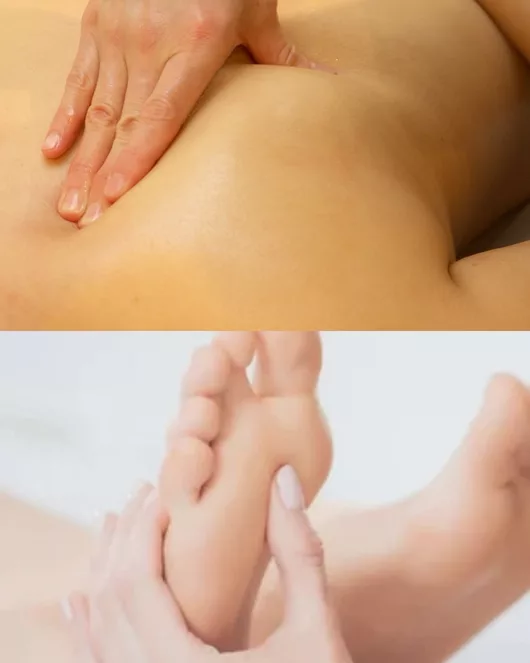 【ふくらはぎ＋足裏】アロママッサージ＋炭酸ヘッドスパ 40分